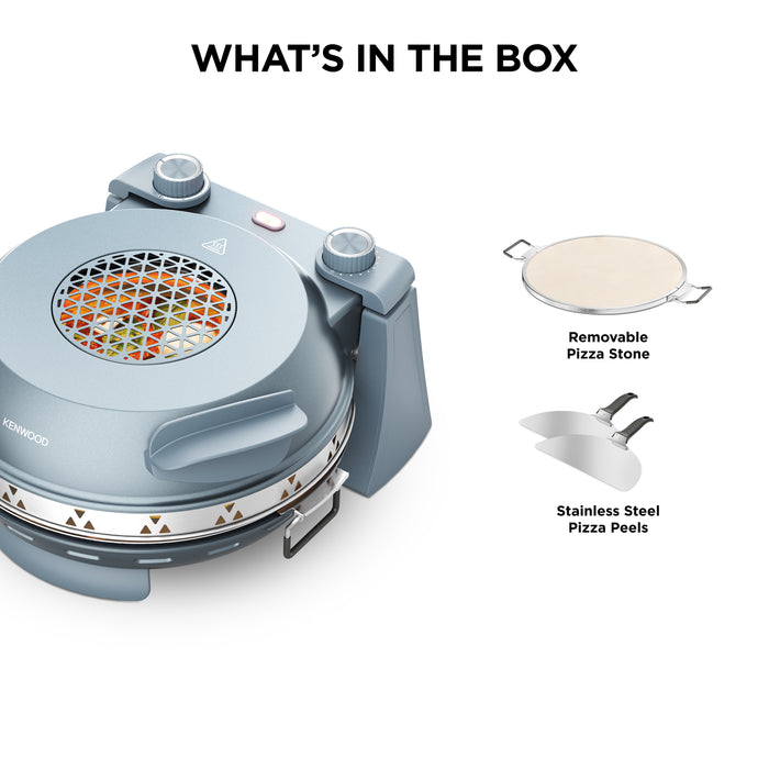 Kenwood My Pizzeria Freestanding Electric Pizza Oven - Storm Blue | KPO10.000GY