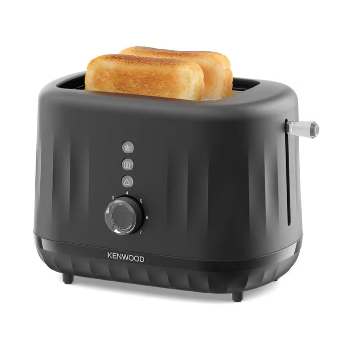 Kenwood Ripple 2 Slice Toaster - Midnight Black | TCP06.000BK