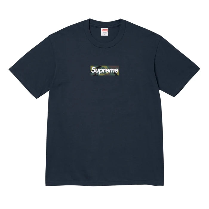 Koszulka Supreme Box Logo Tee (FW23) Navy SUPREME Koszulki