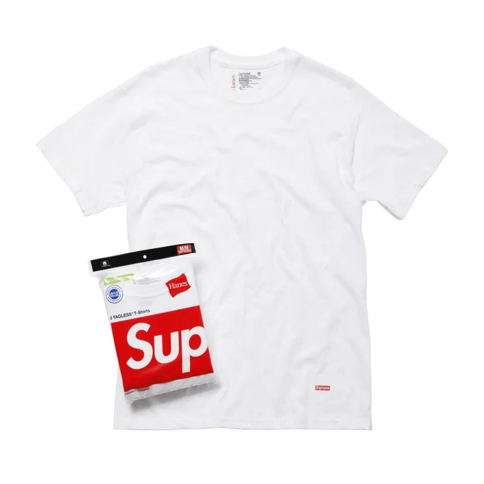 Koszulka Supreme/Hanes Tee White (1 szt) SUPREME Koszulki