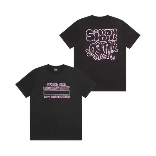 Koszulka Syna World x Central Cee Black/Pink Syna World Koszulki