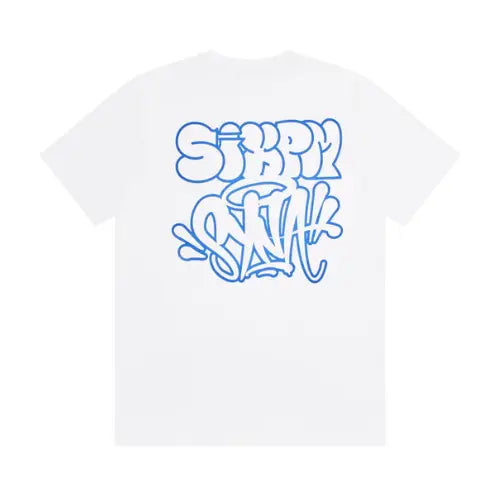 Koszulka Syna World x Central Cee Link Up Tee - White/Blue Syna World Koszulki