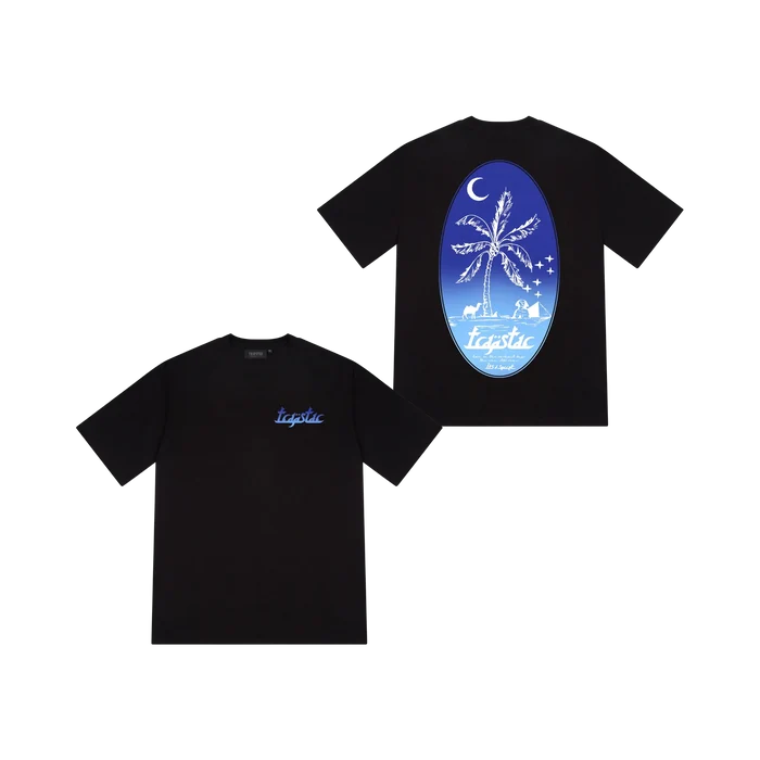 Koszulka Trapstar Sun Will Rise Tee Black TRAPSTAR Koszulki
