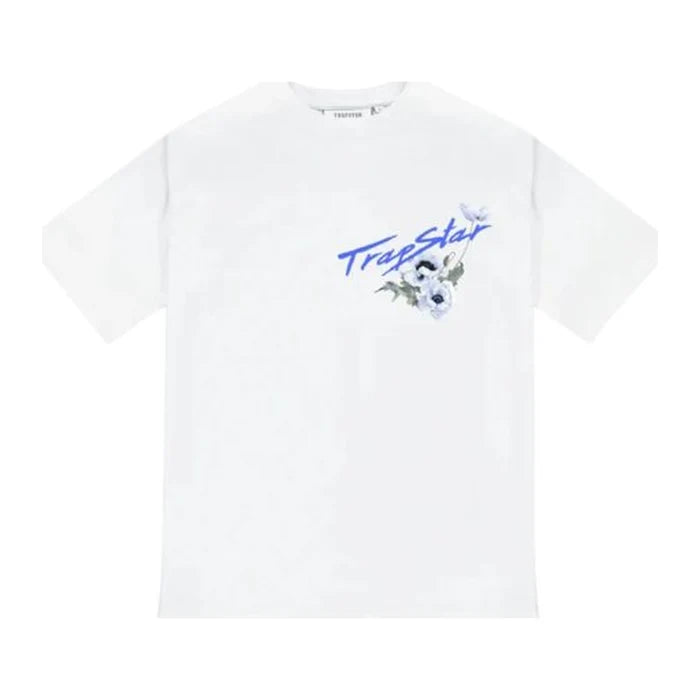 Koszulka Trapstar Wild Roses Tee White TRAPSTAR Koszulki