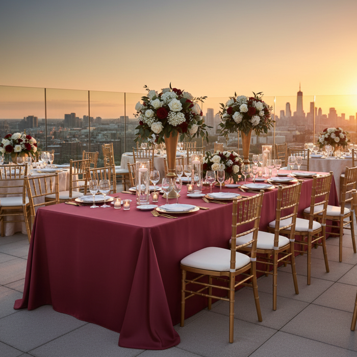 Rooftop Wedding Reception