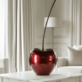 Large Deep Red Statement Cherry Ornament Accessories