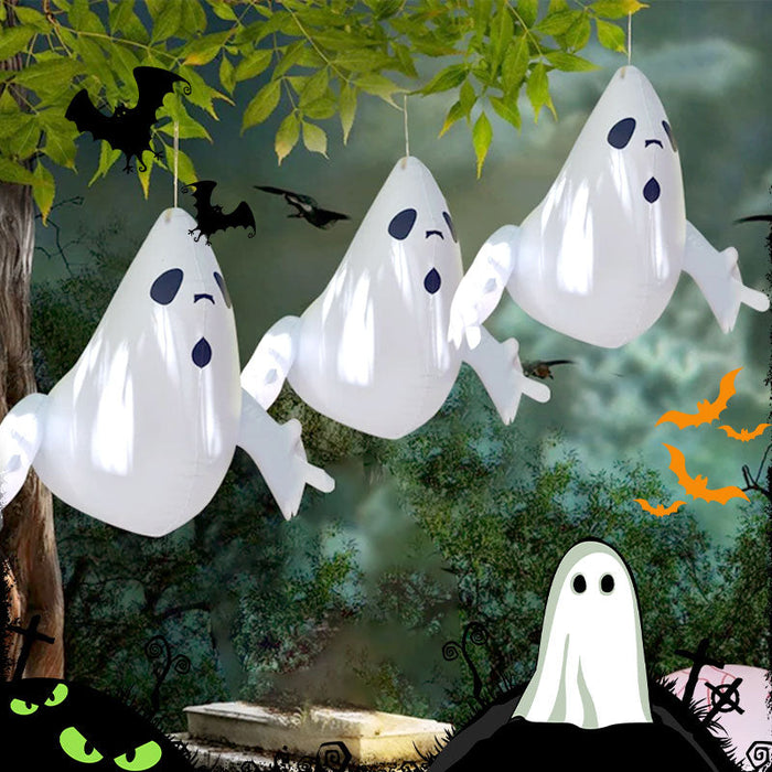 Large Inflatable Halloween Ghost Decoration for Outdoor Hanging