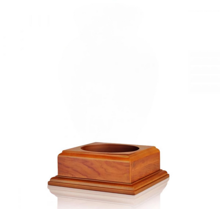 Large/Adult 220 Cubic Inches American Flag Brass Funeral Cremation Urn for Ashes