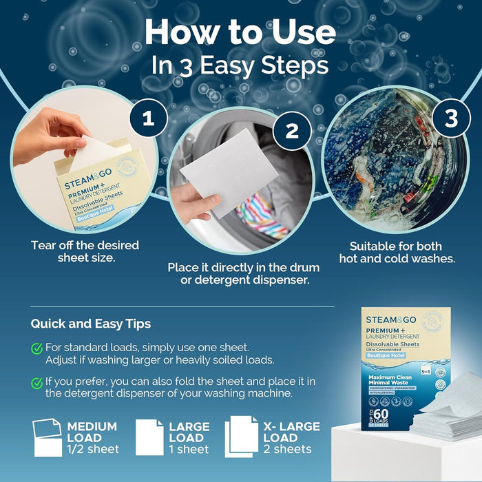 Laundry Detergent Sheets