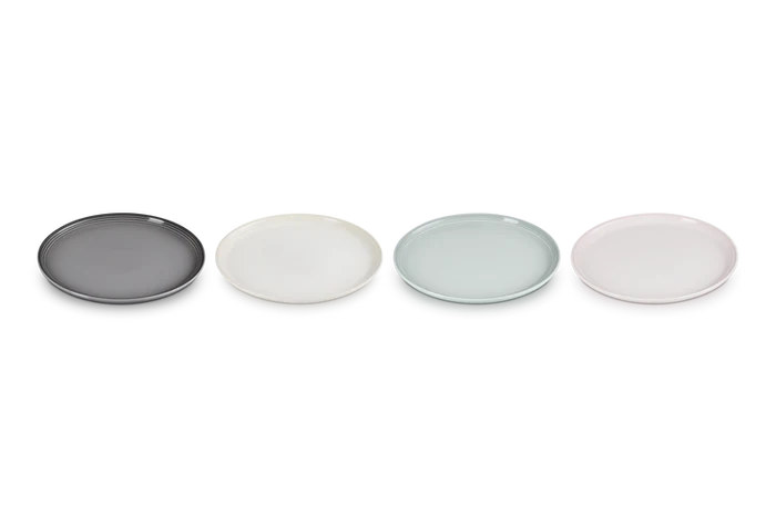 Le Creuset Stoneware Coupe Set of 4 Side Plates | 79289227978019