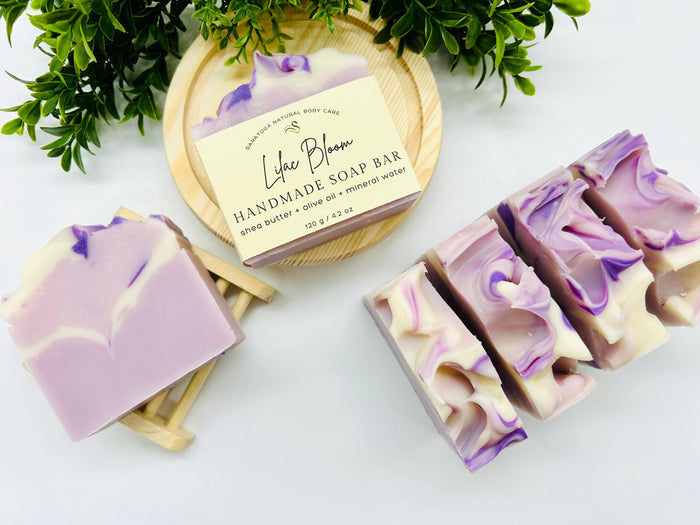 Lilac Bloom Handmade Soap Bar (VEGAN)