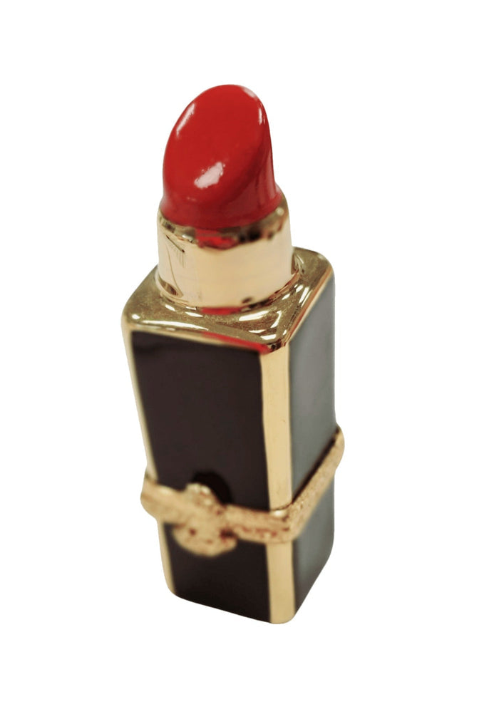 Lipstick Red porcelain box from Limoges, alternate view