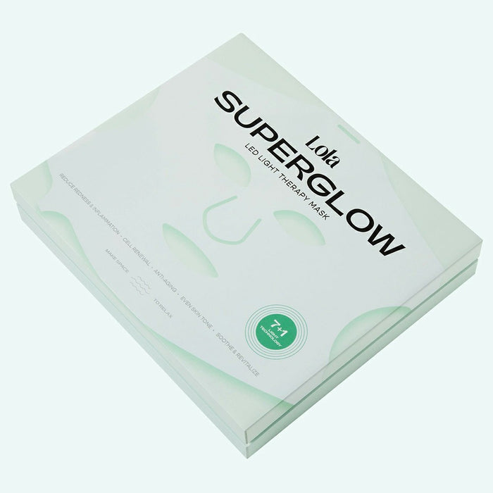 Lola Superglow 7 Plus Near Infrared LED Face Mask - Mint | LOLA-MASK-MINT from Lola - DID Electrical