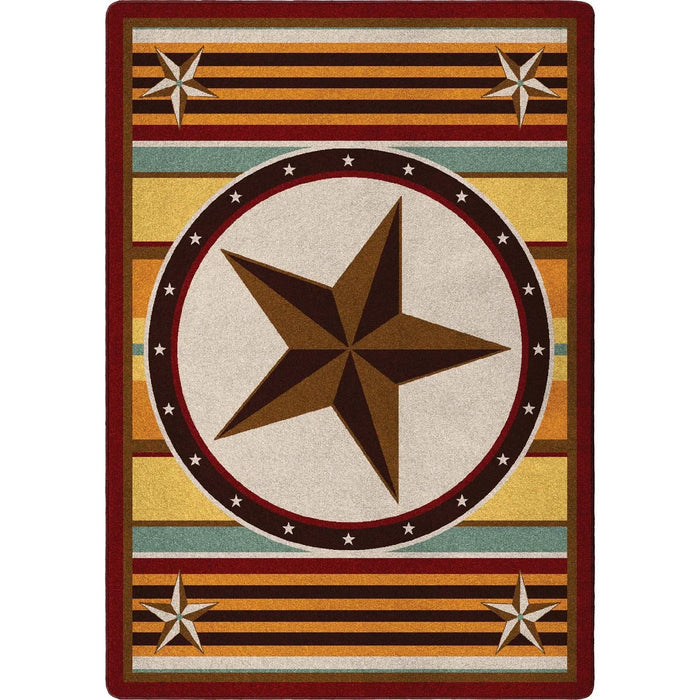 Lonestar Western Area Rug made in the USA - Your Western Decor