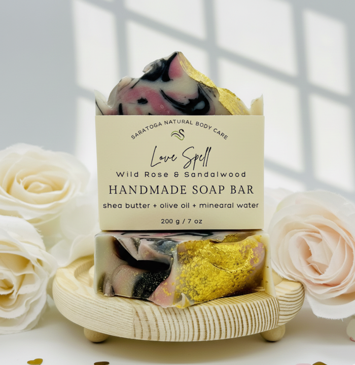 Love Spell Valentine's Day Handmade Soap Bar