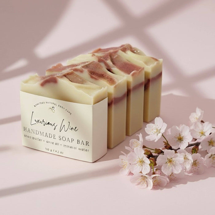 Luxurious Wine Handmade Bar Soap (Vegan)