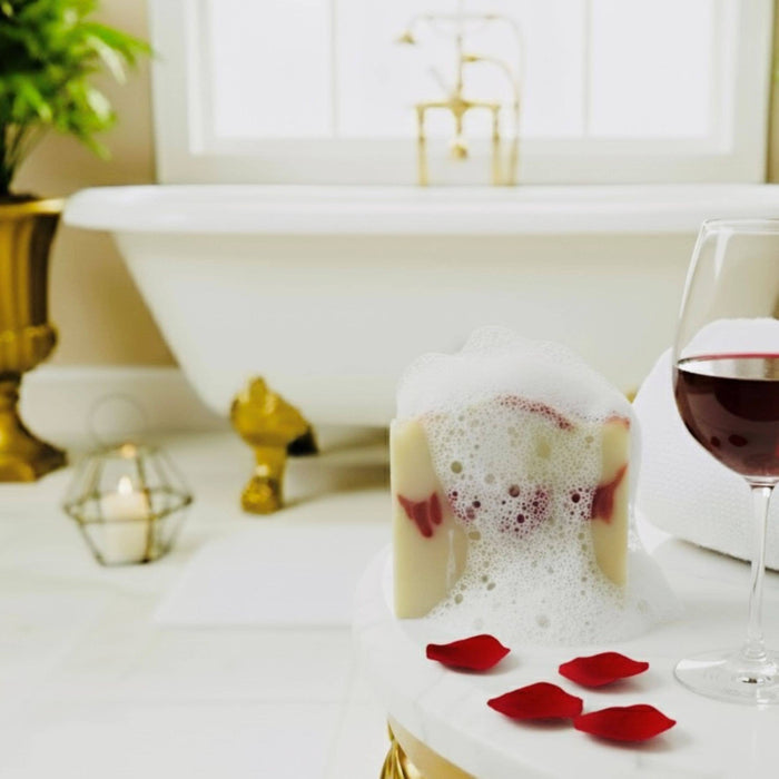 Luxurious Wine Handmade Bar Soap (Vegan)