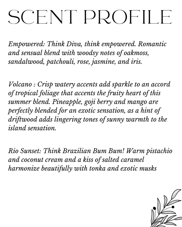 Luxury Scent Room Spray - Simple Pleasures ~ Bountiful Treasures
