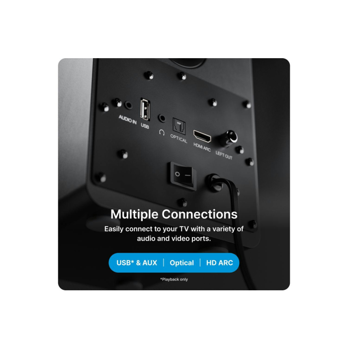 Majority D50X Bluetooth Bookshelf Speaker - Black | 1000003124