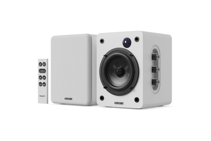 Majority D50X Bluetooth Bookshelf Speaker - White | 1000003125