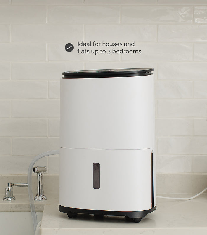 MeacoDry Arete One 12L Dehumidifier And Air Purifier - White | 44005/ARETE