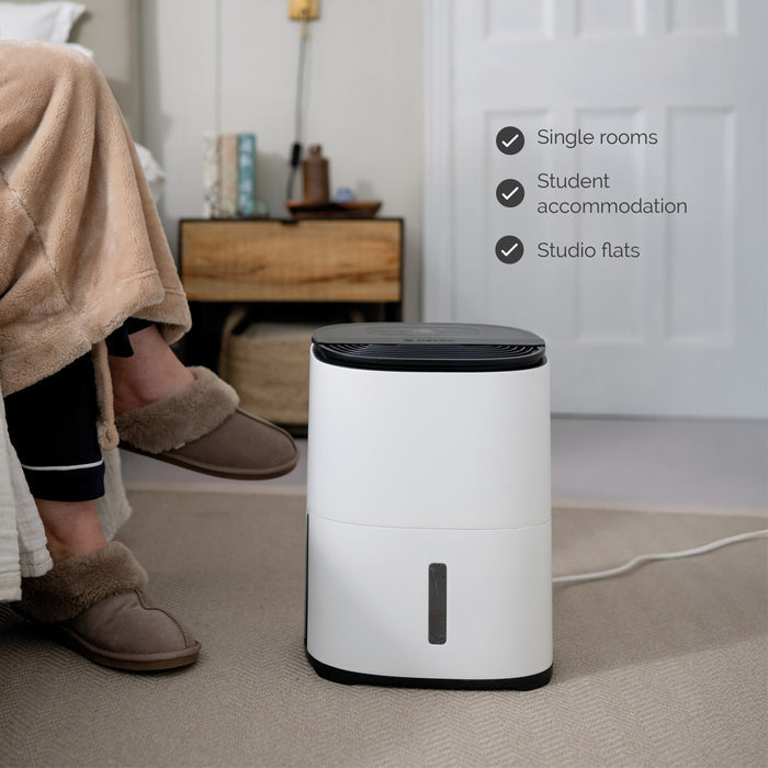 MeacoDry Arete One 6L Compact Air Purifier and Dehumidifier - White | 44002/ARETE