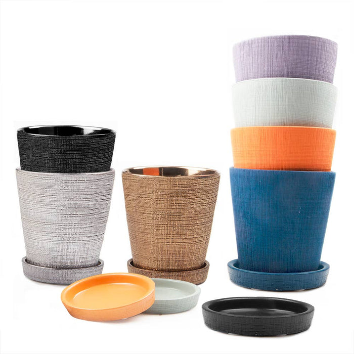 Mick Planter Pots With Drainage Holes Bulk SALE SALE