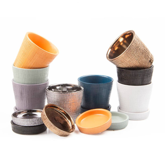 Mick Planter Pots With Drainage Holes Bulk SALE SALE