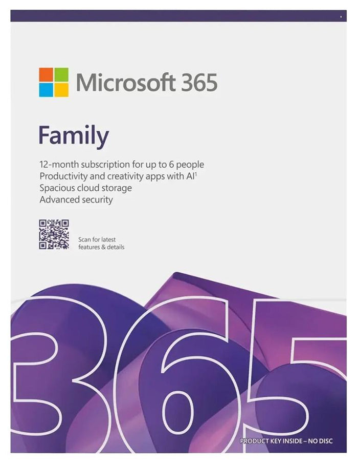Microsoft Office 365 Family 1 Year - 6 Person | EP2-32335