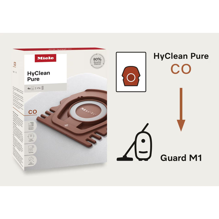 Miele HyClean Pure CO Vacuum Cleaner Bag For Guard M1 Models | GUARDBAG-CO from Miele - DID Electrical