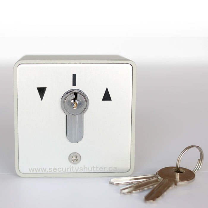 roll shutter momentary key switch