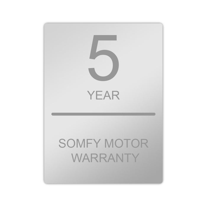5 year warranty