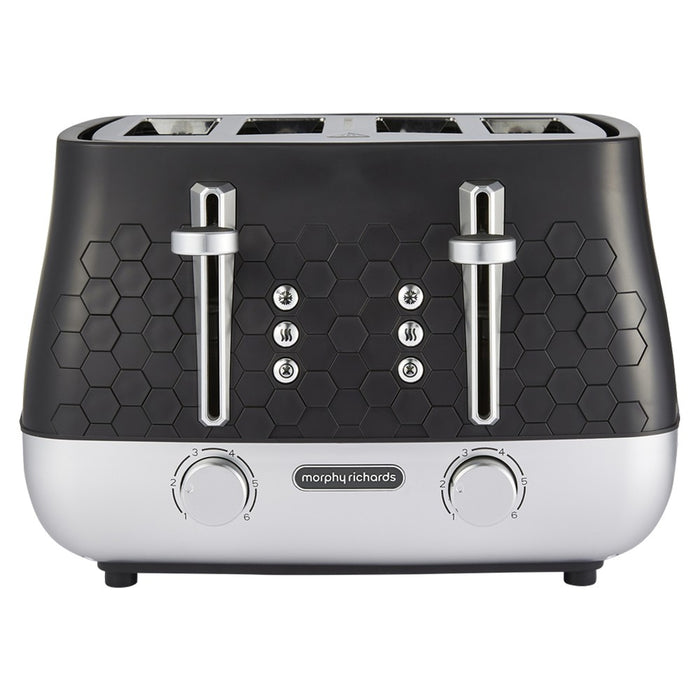 Morphy Richards Cassini 1800W 4 Slice Toaster - Moonless Night | 243020 from Morphy Richards - DID Electrical