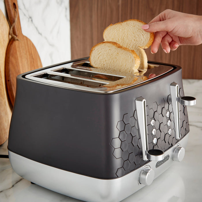 Morphy Richards Cassini 1800W 4 Slice Toaster - Moonless Night | 243020 from Morphy Richards - DID Electrical