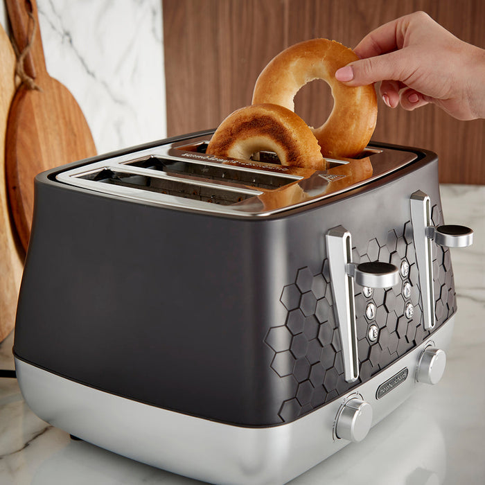 Morphy Richards Cassini 1800W 4 Slice Toaster - Moonless Night | 243020 from Morphy Richards - DID Electrical