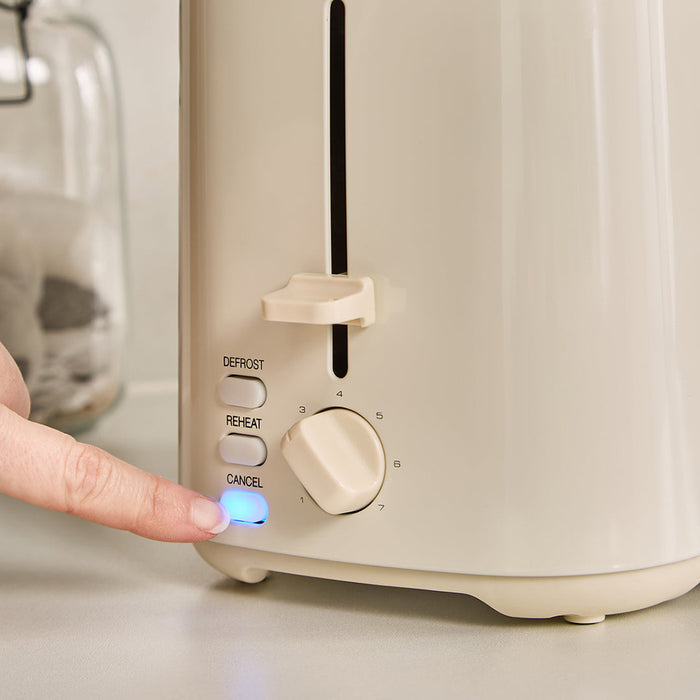 Morphy Richards Equip 2 Slice Toaster - Cream | 222065 from Morphy Richards - DID Electrical