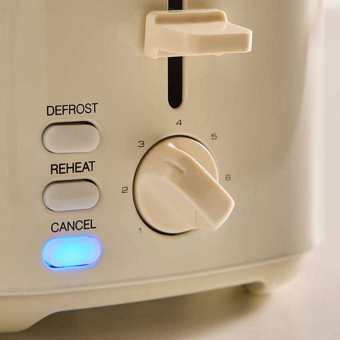 Morphy Richards Equip 2 Slice Toaster - Cream | 222065 from Morphy Richards - DID Electrical