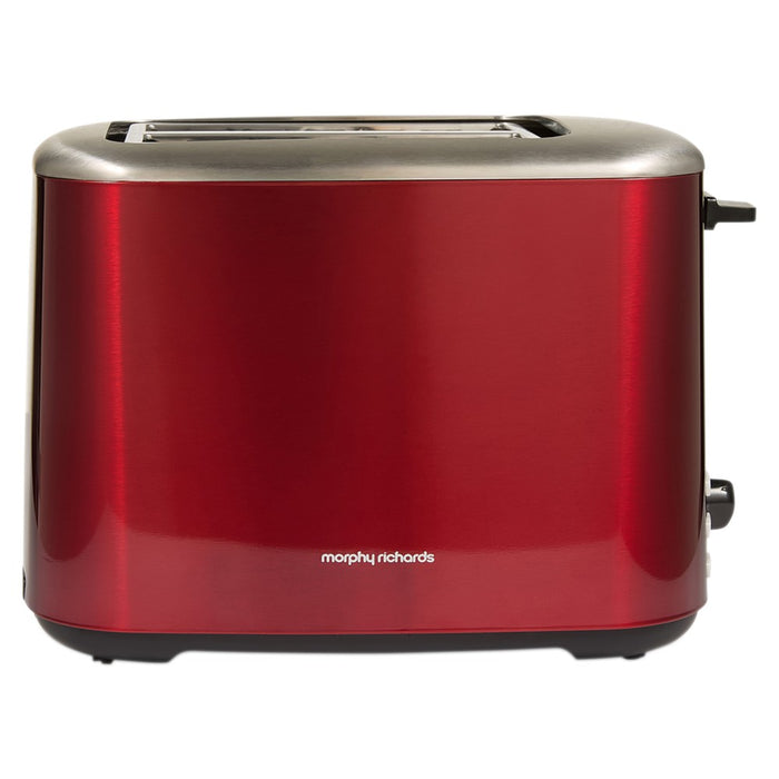 Morphy Richards Equip 2 Slice Toaster - Red | 222066 from Morphy Richards - DID Electrical