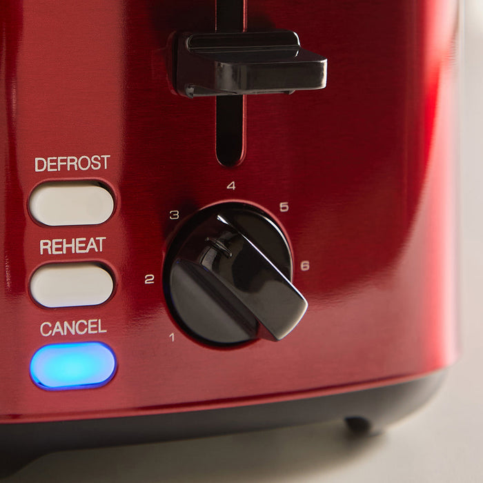Morphy Richards Equip 2 Slice Toaster - Red | 222066 from Morphy Richards - DID Electrical