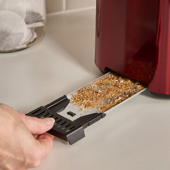 Morphy Richards Equip 2 Slice Toaster - Red | 222066 from Morphy Richards - DID Electrical