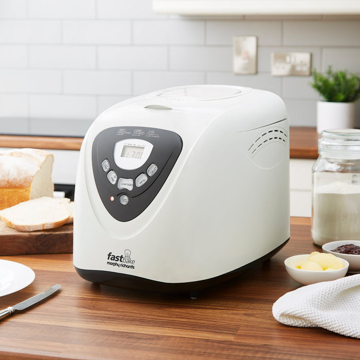 Morphy Richards Fastbake Breadmaker - White | 48281 from Morphy Richards - DID Electrical