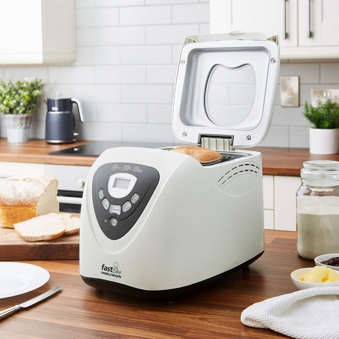 Morphy Richards Fastbake Breadmaker - White | 48281 from Morphy Richards - DID Electrical