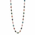 Multicolor Tiny Eye Bead Necklace