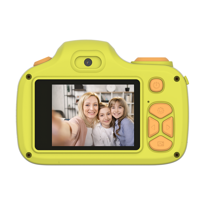 MyFirst Camera 3 16MP Kids Digital Camera with Rubber Protective Case - Yellow | 256-FC2003SA-YW01 from MyFirst - DID Electrical