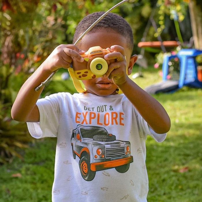 MyFirst Camera 3 16MP Kids Digital Camera with Rubber Protective Case - Yellow | 256-FC2003SA-YW01 from MyFirst - DID Electrical