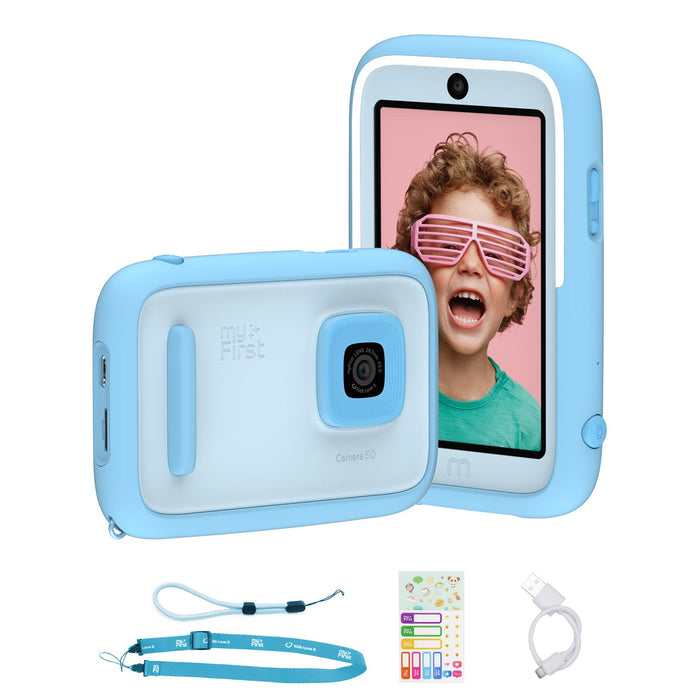MyFirst Camera 50 20MP AI Kids Camera - Blue | 256-FC4001SA-BE01 from MyFirst - DID Electrical