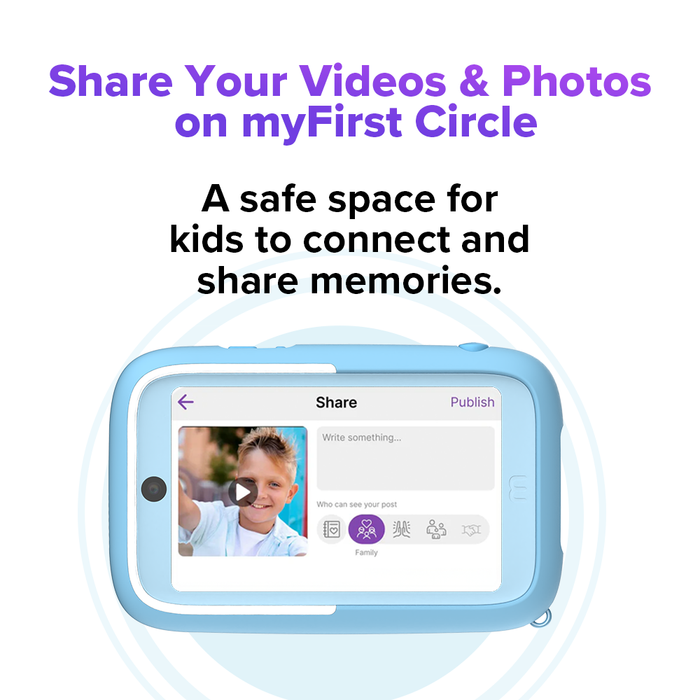 MyFirst Camera 50 20MP AI Kids Camera - Blue | 256-FC4001SA-BE01 from MyFirst - DID Electrical