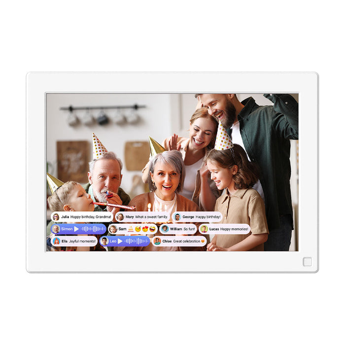 MyFirst Frame Live 10" Digital Photo Frame - White | 256-FF1001SA-WE01 from MyFirst - DID Electrical