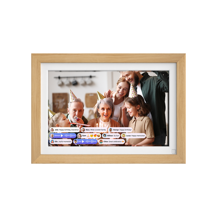 MyFirst Frame Live 10" Digital Photo Frame - White | 256-FF1001SA-WE01 from MyFirst - DID Electrical