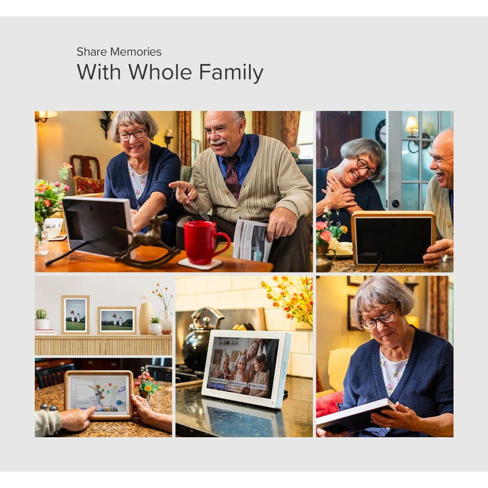 MyFirst Frame Live 10" Digital Photo Frame - White | 256-FF1001SA-WE01 from MyFirst - DID Electrical